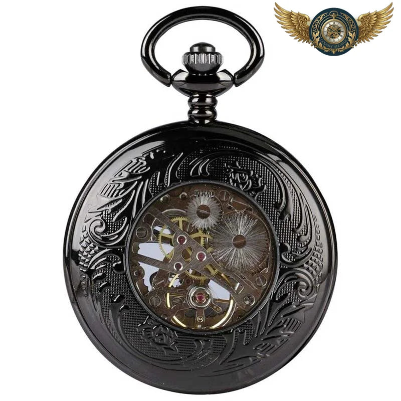 L'Amiral - Montre Gousset Double Chasseur Mécanique Bronze - Vue 5 - Gousset-heritage