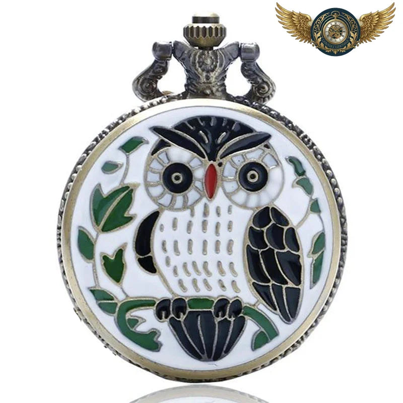 L'Amulette Victorienne – Montre Gousset Full Hunter Illustrée Quartz - 1 - Gousset-heritage