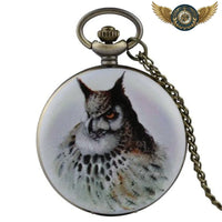 L'Amulette Victorienne – Montre Gousset Full Hunter Illustrée Quartz - modèle 5 - Gousset-heritage