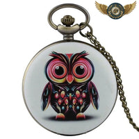 L'Amulette Victorienne – Montre Gousset Full Hunter Illustrée Quartz - modèle 3 - Gousset-heritage