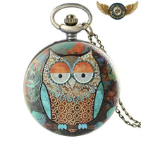 L'Amulette Victorienne – Montre Gousset Full Hunter Illustrée Quartz - modèle 7 - Gousset-heritage