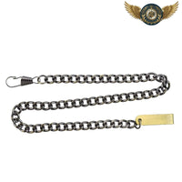 L'Ancrage Industriel - Chaîne Clip Forçat Acier 316L - modèle Bronze - Gousset-heritage