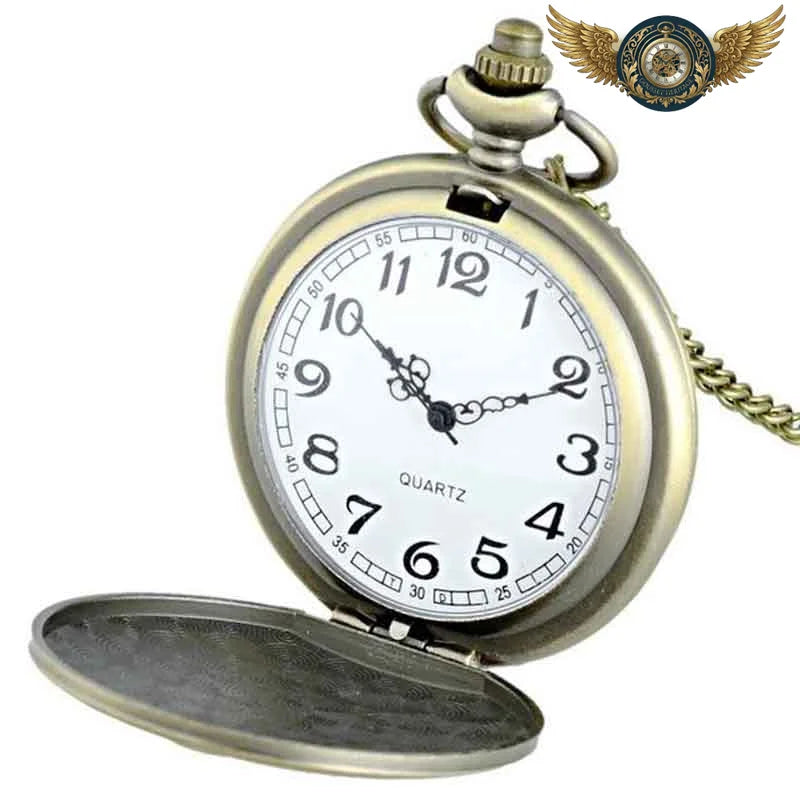 L'Ancre du Capitaine - Montre Gousset Hunter Case Bronze Antique