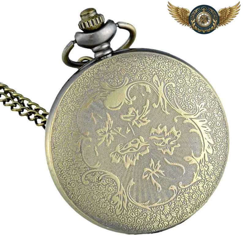 L'Ancre du Capitaine - Montre Gousset Hunter Case Bronze Antique - Vue 3 - Gousset-heritage