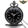 L'Anthracite - Montre Gousset Steampunk Demi-Chasseur Quartz - Vue 1 - Gousset-heritage