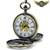 L'Antique | Montre Gousset Double Chasseur Squelette Bronze - Vue 2 - Gousset-heritage