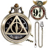 L'Antique | Montre de Poche Bronze Demi-Chasseur & Collier Sautoir - Vue 2 - Gousset-heritage