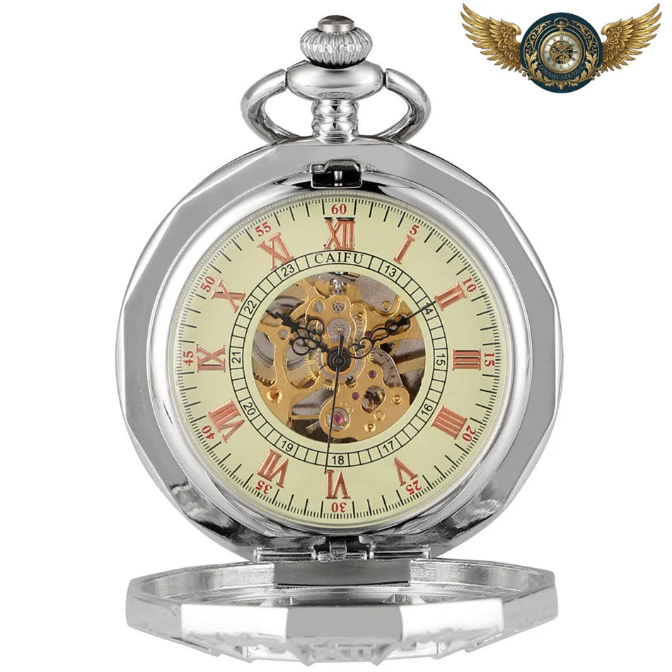 L'Arachnide - Montre Gousset Mécanique Squelette Ajourée - Vue 3 - Gousset-heritage