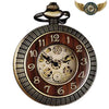 L'Arboriste - Montre de Poche Mécanique Squelette en Bois - Vue 1 - Gousset-heritage