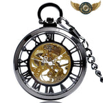 Acheter L'Arcane - Montre Gousset Squelette Mécanique Bicolore - Gousset-heritage