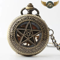 L'Arcane - Montre de Poche Mécanique Steampunk Bronze - Gousset-heritage