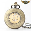 L'Arcane - Montre de Poche Mécanique Steampunk Bronze - Vue 3 - Gousset-heritage