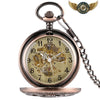 L'Archimède | Montre de Poche Squelette Mécanique Cuivrée - Vue 2 - Gousset-heritage
