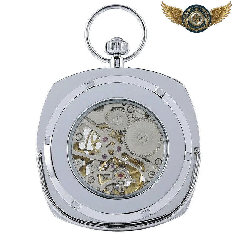 L'Architecte - Montre Gousset Mécanique Squelette 45mm - Vue 12 - Gousset-heritage