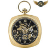 L'Architecte - Montre Gousset Mécanique Squelette 45mm - Or - Gousset-heritage