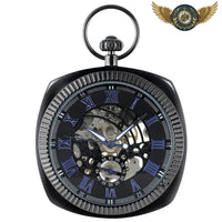 L'Architecte - Montre Gousset Mécanique Squelette 45mm - modèle Noir - Gousset-heritage