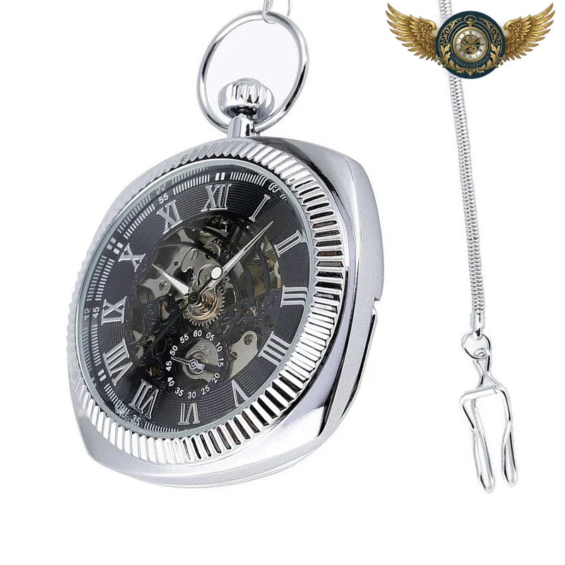 L'Architecte - Montre Gousset Mécanique Squelette 45mm - Vue 9 - Gousset-heritage