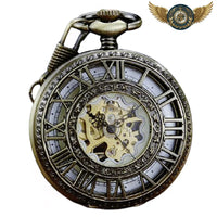 L'Architecte - Montre Gousset Mécanique Squelette Steampunk - Gousset-heritage
