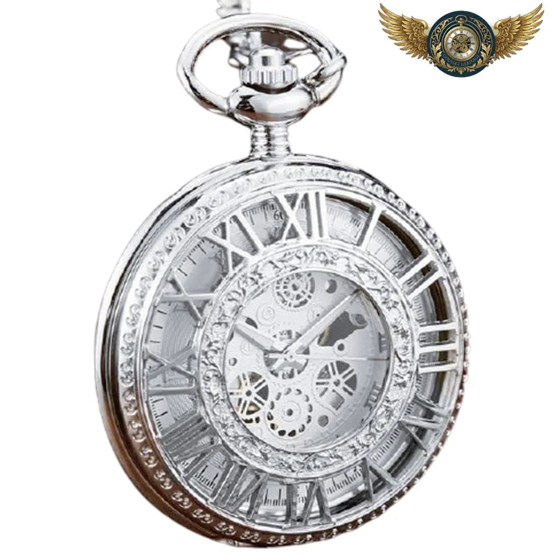 L'Architecte - Montre Gousset Mécanique Squelette Steampunk - Vue 8 - Gousset-heritage