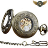 L'Architecte - Montre Gousset Mécanique Squelette Steampunk - Vue 9 - Gousset-heritage