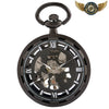L'Architecte - Montre Gousset Squelette Mécanique Noir Gunmetal - Noir - Gousset-heritage