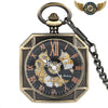 L'Architecte - Montre Gousset Squelette Mécanique Octogonale - Bronze - Gousset-heritage