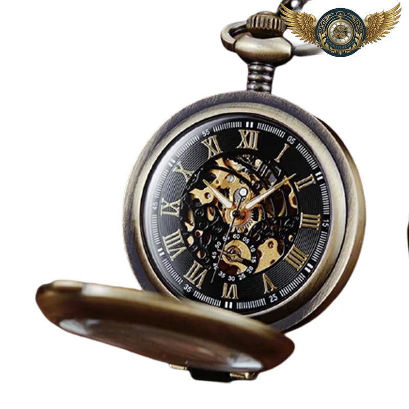 L'Architecte - Montre Gousset Squelette Mécanique Remontage Manuel - Vue 5 - Gousset-heritage
