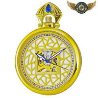 L'Architecte - Montre Gousset Steampunk Squelette Mécanique - modèle Or - Gousset-heritage