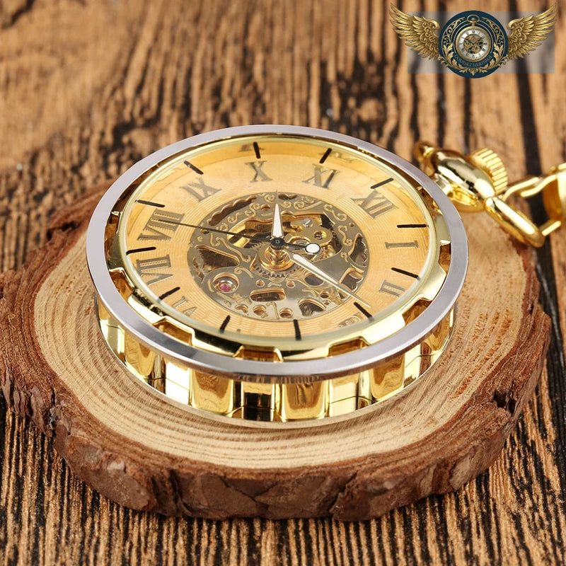 L'Architecte - Montre Squelette Bi-ton Remontage Manuel