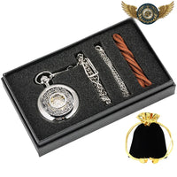 L'Architecte - Montre de Poche Mécanique Boîtier Chasseur Gravé - Gousset-heritage