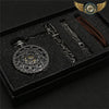 L'Architecte - Montre de Poche Mécanique Boîtier Chasseur Gravé - Set D - Gousset-heritage