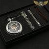 L'Architecte - Montre de Poche Mécanique Boîtier Chasseur Gravé - Vue 6 - Gousset-heritage
