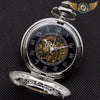 L'Architecte - Montre de Poche Squelette Mécanique Demi-Chasseur - Vue 5 - Gousset-heritage