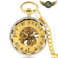 L'Architecte Bi-Ton - Montre Gousset Squelette Manuelle - Gousset-heritage