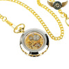 L'Architecte Bi-Ton - Montre Gousset Squelette Manuelle - Vue 3 - Gousset-heritage
