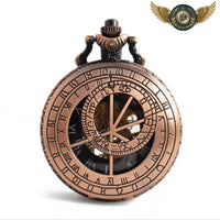 L'Architecte Temporel - Montre Gousset Mécanique Demi-Chasseur - modèle Cuivre - Gousset-heritage