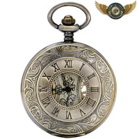 L'Architecte | Montre Gousset Mécanique Squelette Demi-Chasseur - Gousset-heritage