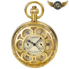L'Architecte | Montre de Poche Squelette Demi-Chasseur Bronze - Vue 2 - Gousset-heritage