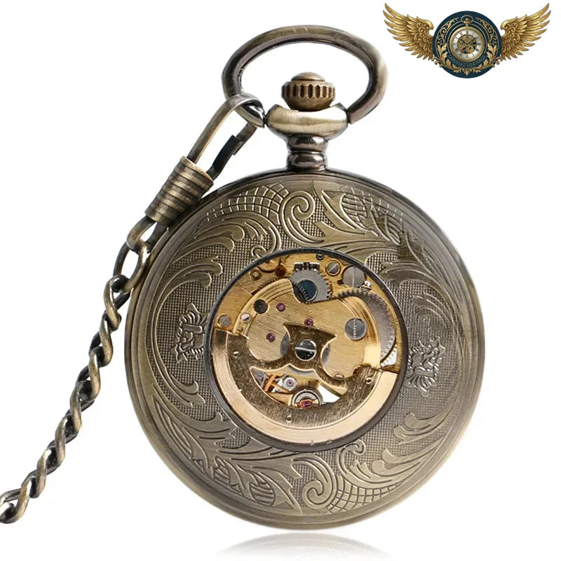 L'Archiviste - Gousset Automatique Demi-Chasseur Bronze Patiné