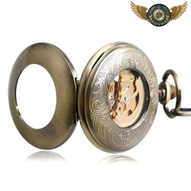 L'Archiviste - Gousset Automatique Demi-Chasseur Bronze Patiné - Vue 6 - Gousset-heritage