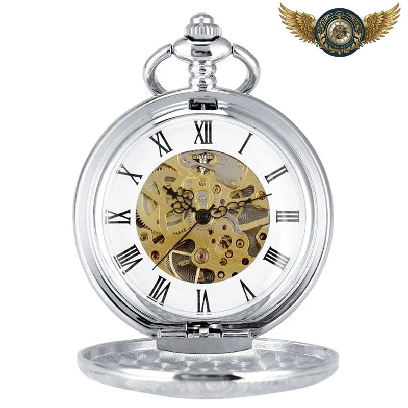 L'Archiviste | Montre Gousset Squelette Bronze Patiné Meca - Vue 6 - Gousset-heritage