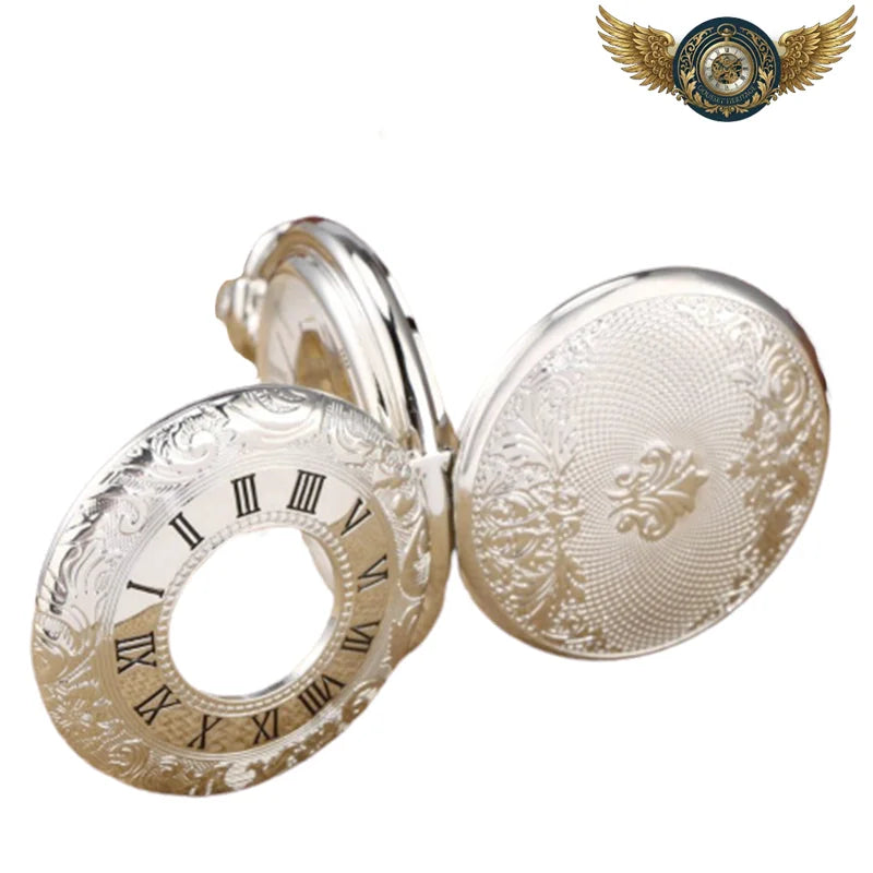 L'Archiviste | Montre Gousset Squelette Bronze Patiné Meca - Vue 8 - Gousset-heritage