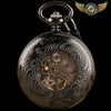 L'Archiviste | Montre Gousset Squelette Mécanique Demi-Chasseur - Vue 4 - Gousset-heritage