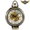 L'Archiviste – Montre de Poche Mécanique Bronze Squelette - Vue 1 - Gousset-heritage