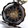 L'Archiviste – Montre de Poche Squelette Demi-Chasseur Gunmetal - Vue 2 - Gousset-heritage