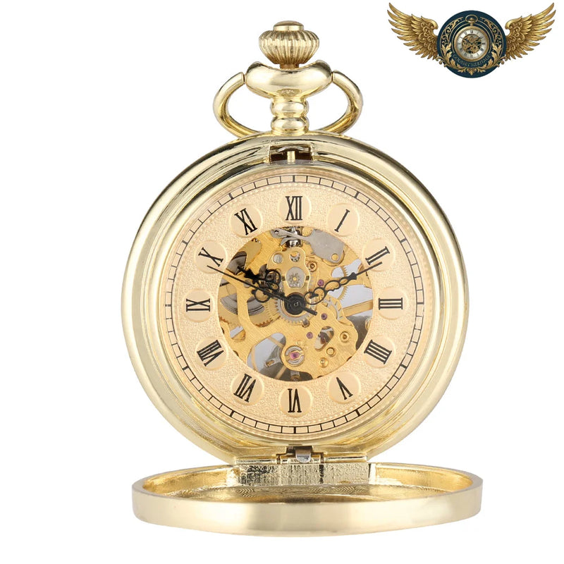 L'Archonte - Montre à Gousset Squelette Mécanique Demi-Chasseur