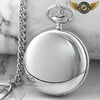 L'Argenté Classique - Montre Gousset Chasseur Quartz Poli Miroir - Vue 12 - Gousset-heritage