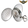 L'Argentier - Montre Gousset Double Chasseur Squelette Manuel - Vue 2 - Gousset-heritage