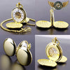 L'Aristocrate - Montre Double Chasseur Squelette Dorée - Vue 4 - Gousset-heritage