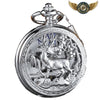 L'Aristocrate - Montre Gousset Cerf Gravé Néo-Victorien Quartz - Vue 1 - Gousset-heritage